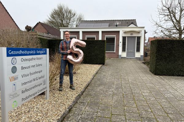 Gezondheidspraktijk Kerkpad 4 bestaat vijf jaar!
