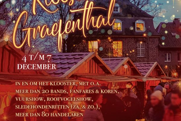 Kerstmarkt bij Klooster Graefenthal