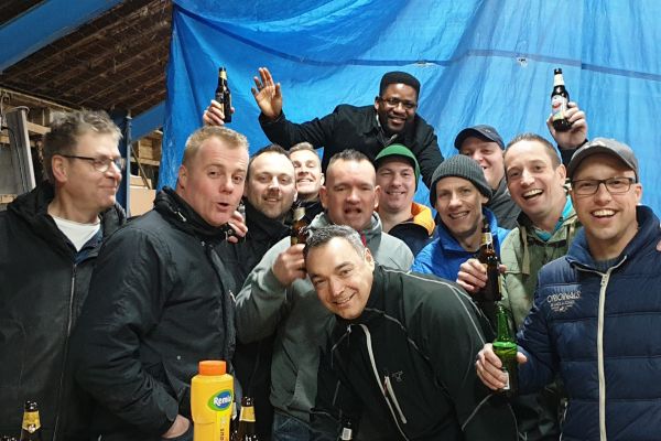 33 jaar vriendschap, bier en bouwstof