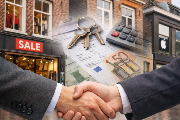 Herfinanciering voor 2 winkelpanden