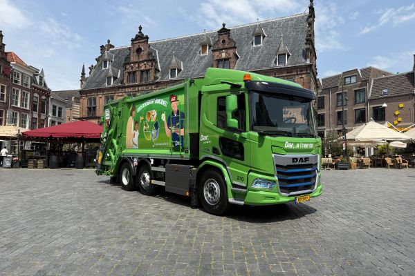 Eerste volledig elektrische inzamelwagen van Dar
