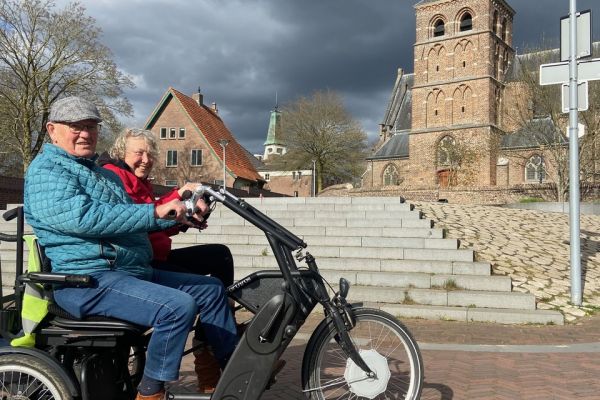 De DUOfiets in Mook en Middelaar