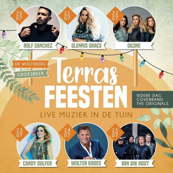 Terrasfeesten bij de Wolfsberg