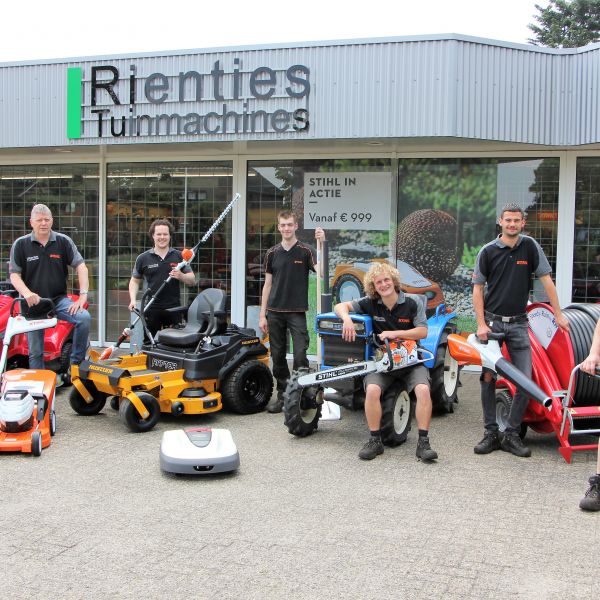 "Voor service en advies, kies Rienties"