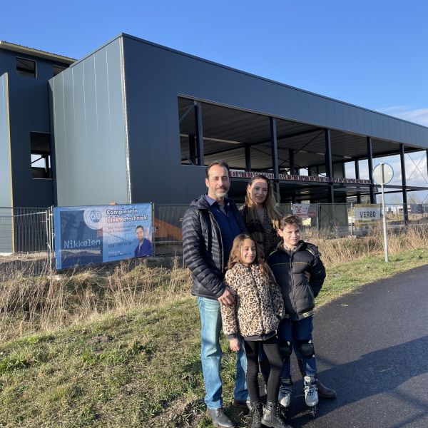 De bouw loopt voortvarend