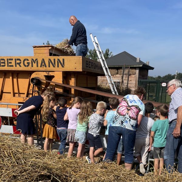 Oogstdag bij Buurderij De Lage Hof