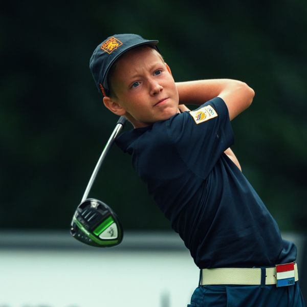 Tom Hendriks hard op weg naar golfdroom
