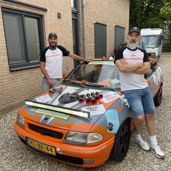 In een barrel drieduizend kilometer naar het zuiden