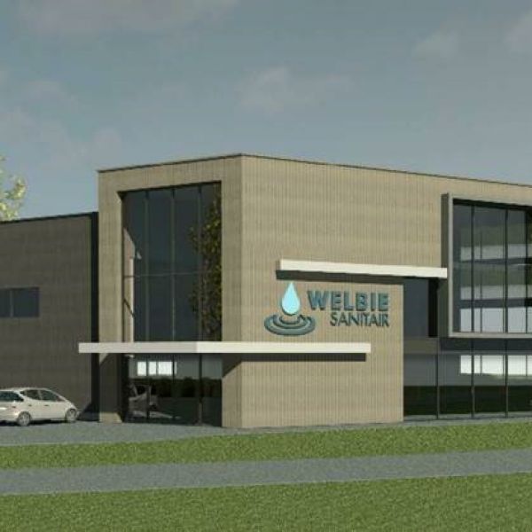Welbie Sanitair en partners bouwen samen aan nieuw pand