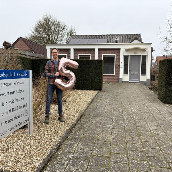 Gezondheidspraktijk Kerkpad 4 bestaat vijf jaar!