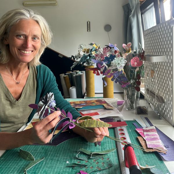 Papier met een persoonlijk verhaal