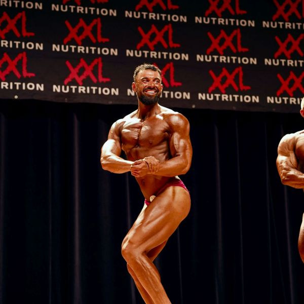 Dolf van Dinter deelnemer van NK bodybuilding