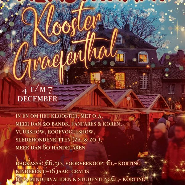 Kerstmarkt bij Klooster Graefenthal