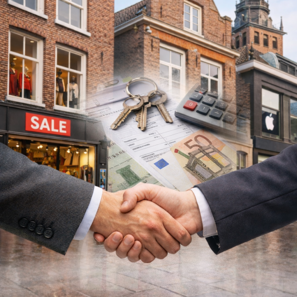 Herfinanciering voor 2 winkelpanden