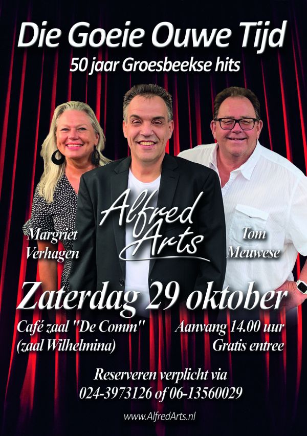 Die goede oude tijd herleeft in zaal de Comm