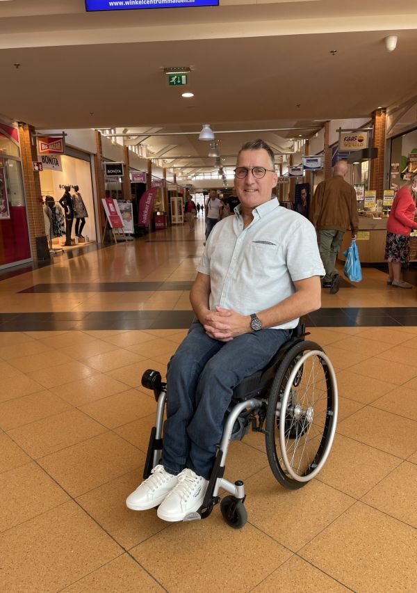 Winkelcentrum Malden is rolstoelvriendelijk