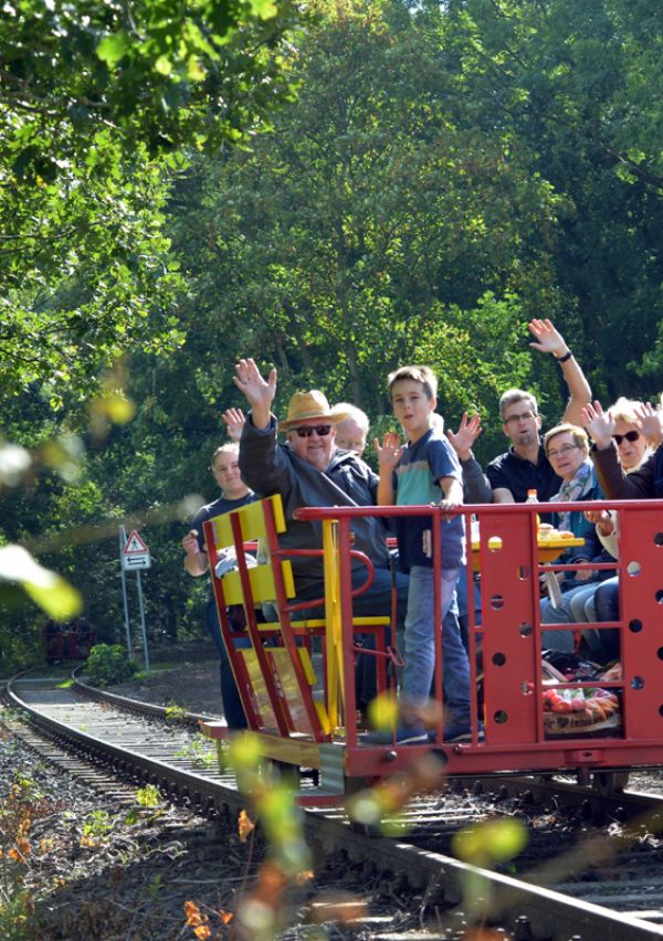 De Grenzland-Draisine rijdt weer!