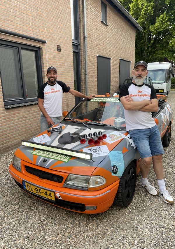 In een barrel drieduizend kilometer naar het zuiden
