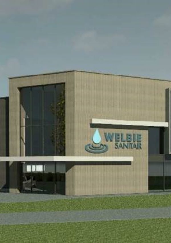 Welbie Sanitair en partners bouwen samen aan nieuw pand