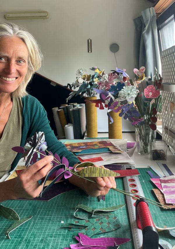 Papier met een persoonlijk verhaal