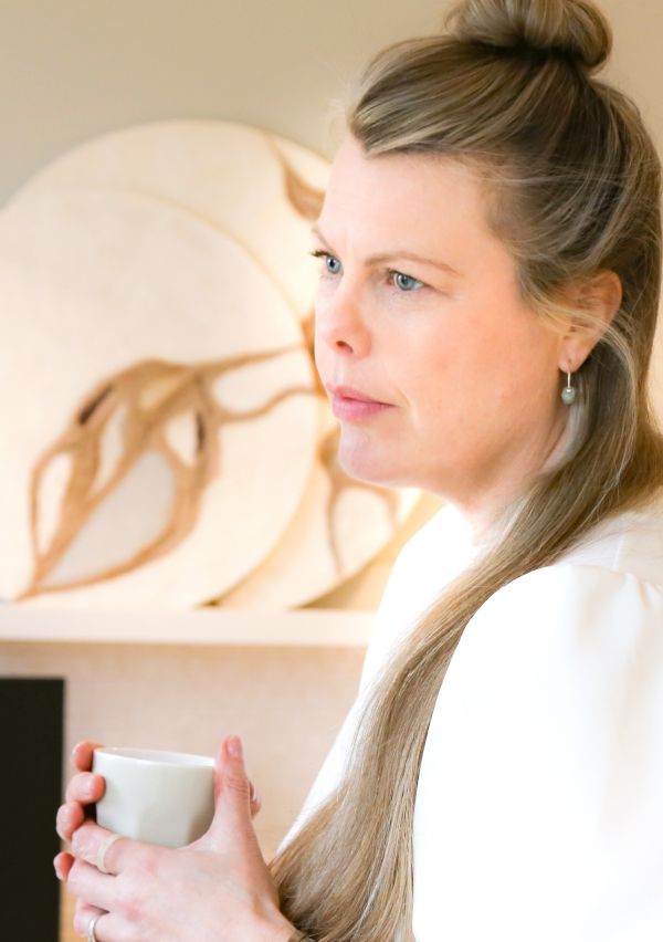 Ambachtelijke wandkunst met een warm hart