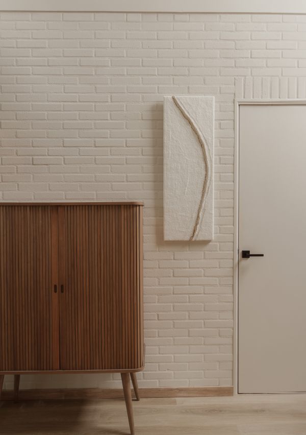 Ambachtelijke wandkunst met een warm hart 1