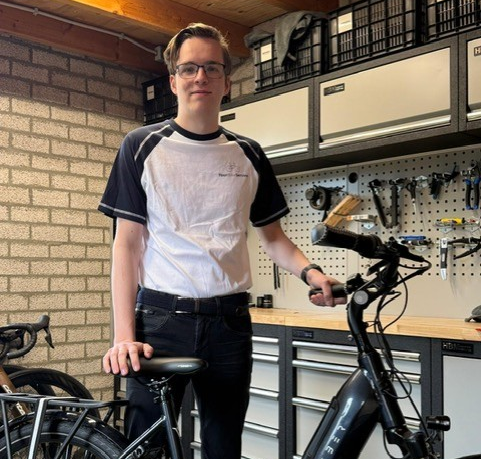 Fiets kapot? Robin komt eraan