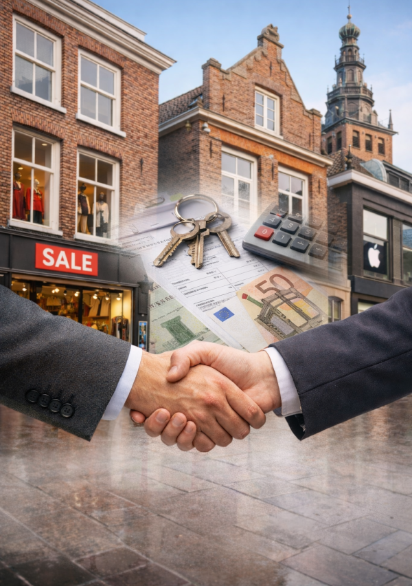 Herfinanciering voor 2 winkelpanden