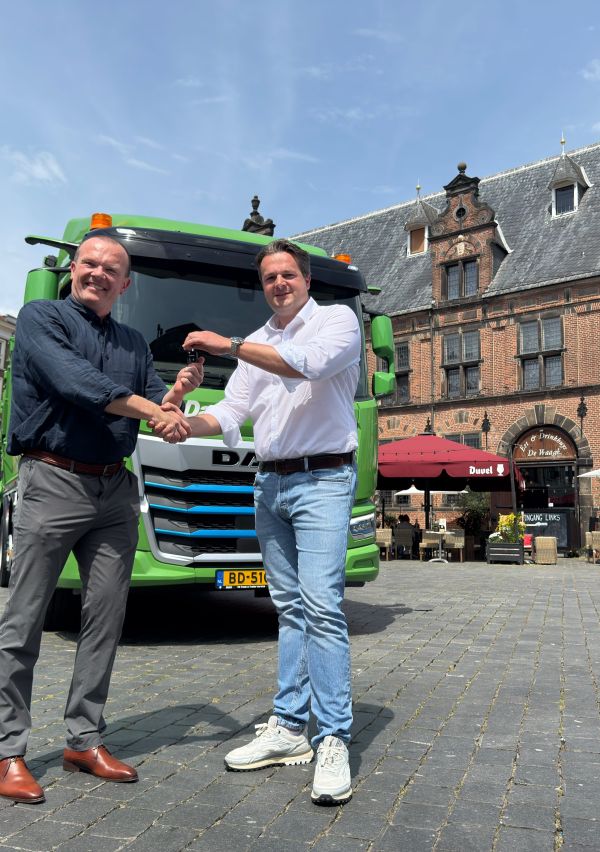 Eerste volledig elektrische inzamelwagen van Dar 1