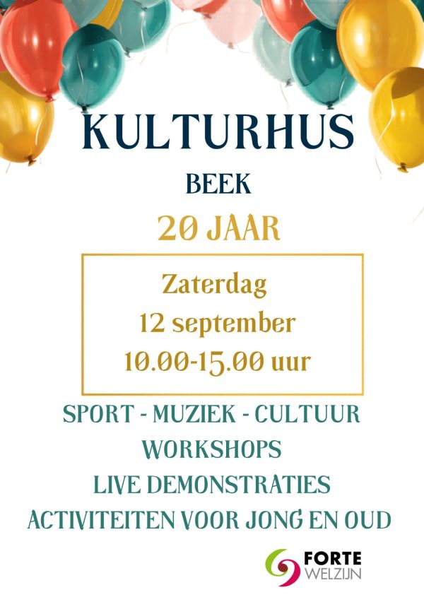 Kulturhus Beek 20 jaar! 1